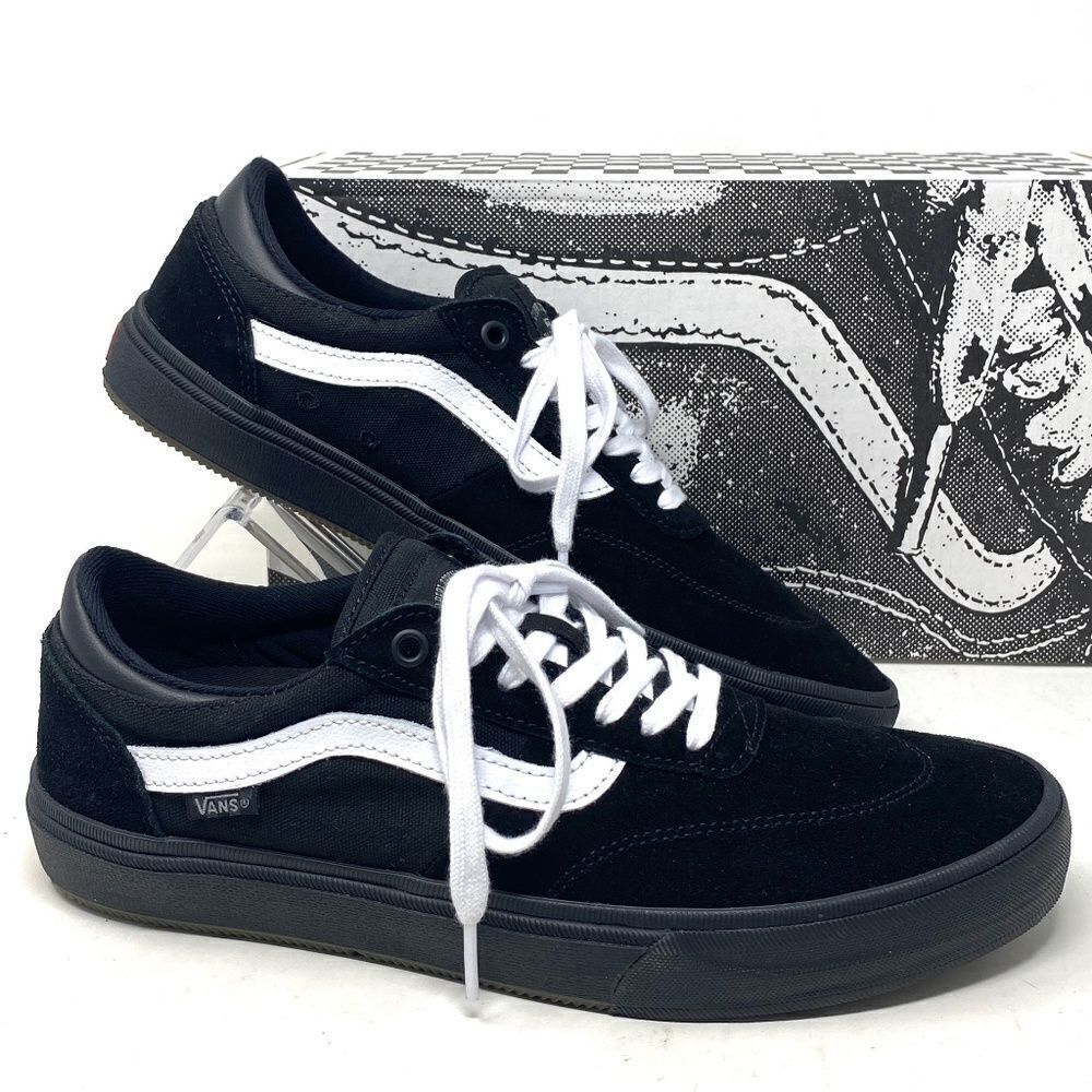VANS Men’s Gilbert Crockett Shoe Skate Black Suede Sneaker Low Top NIB Sz 13